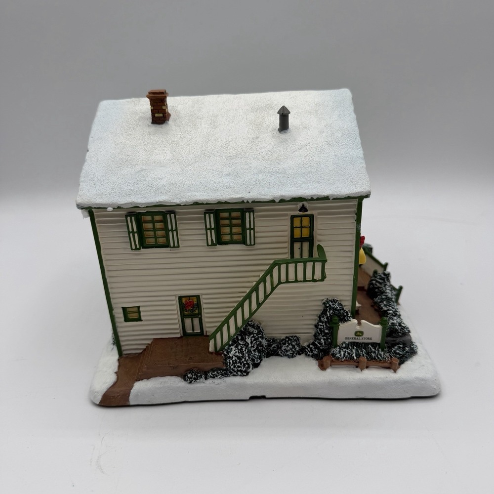 VTG John Deere Creek Hawthorne Village Light Up General Store 2004 Deer 79118 - Picture 5 of 9